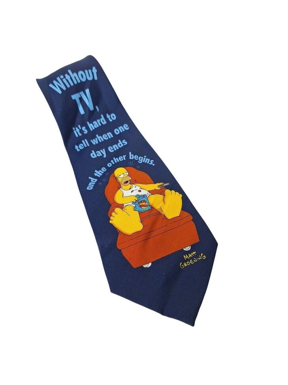 The Simpsons Homer Necktie 2004 Vintage